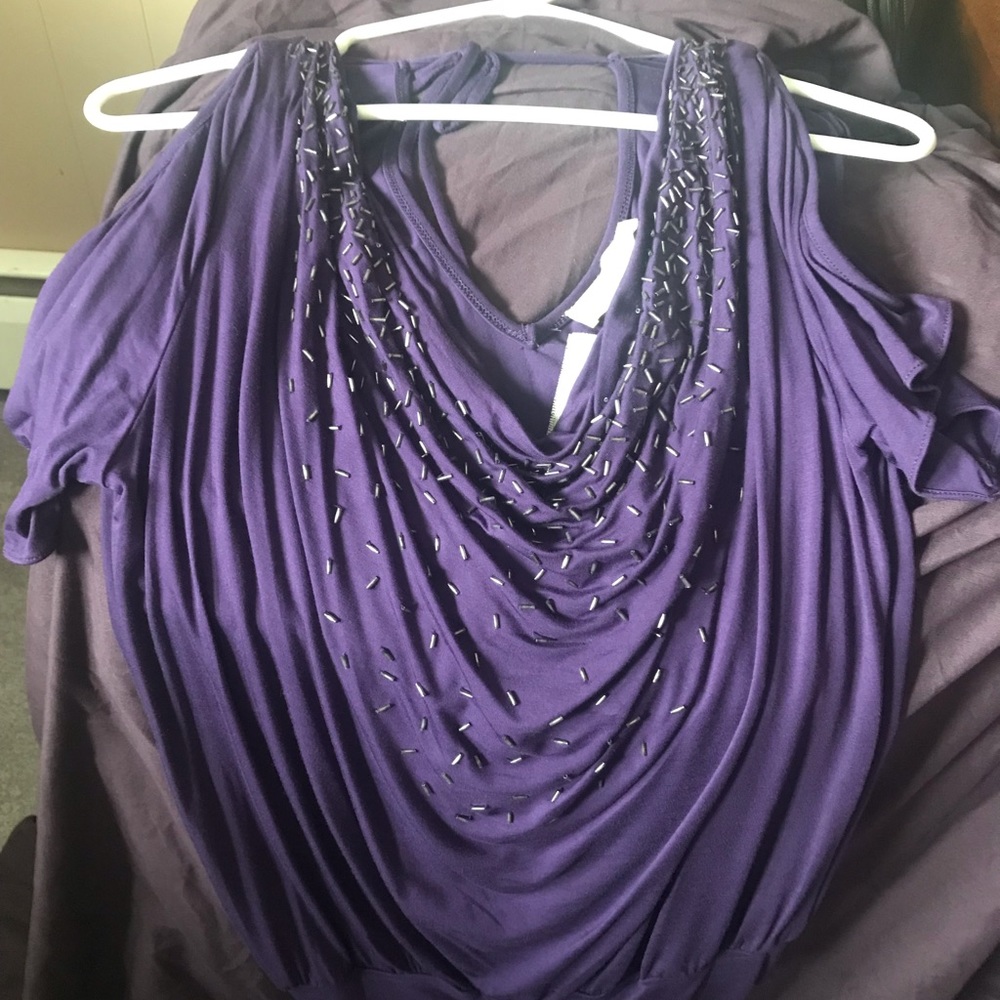 Purple tank
